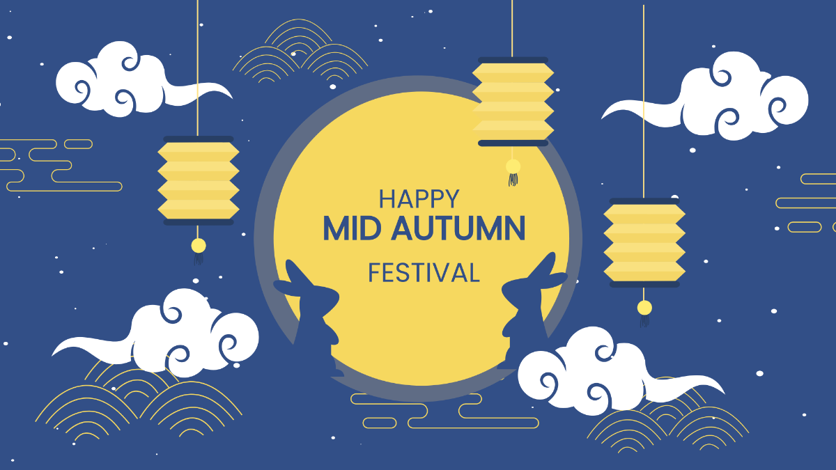 Free Mid-Autumn Festival Background Template
