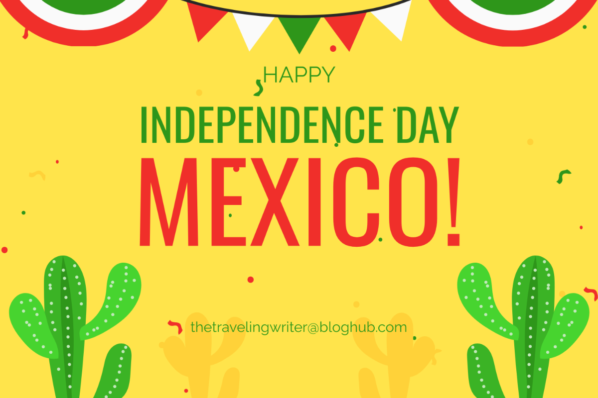 Mexican Independence Day Blog Banner Template