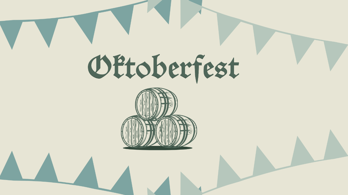 Oktoberfest Photo Background Template
