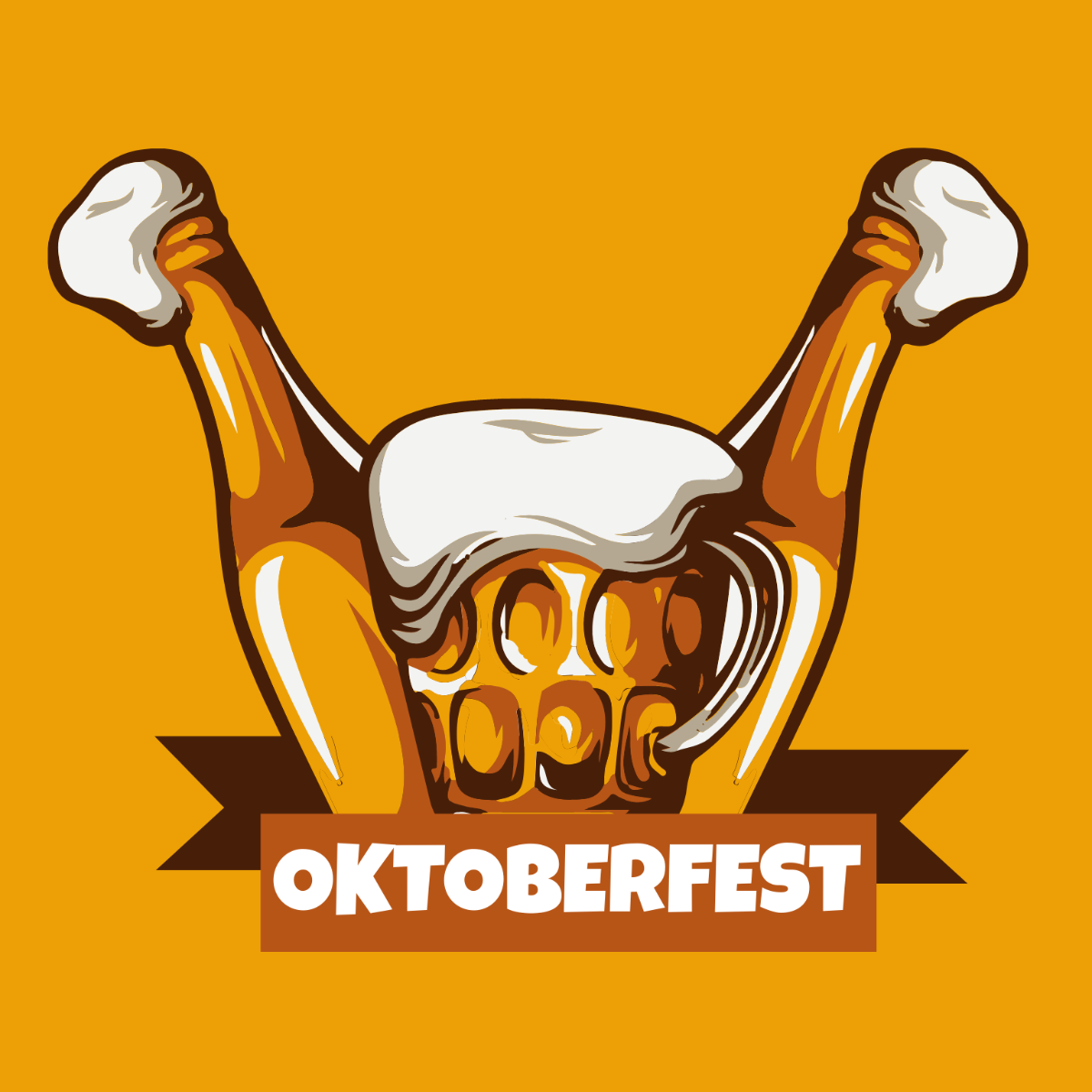 Oktoberfest Celebration Vector Template