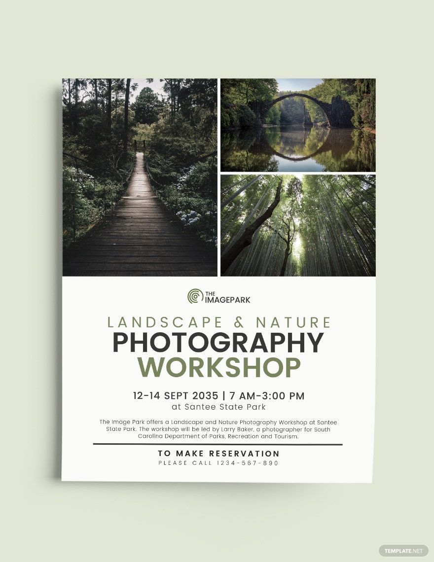 Collage Photography Flyer Template