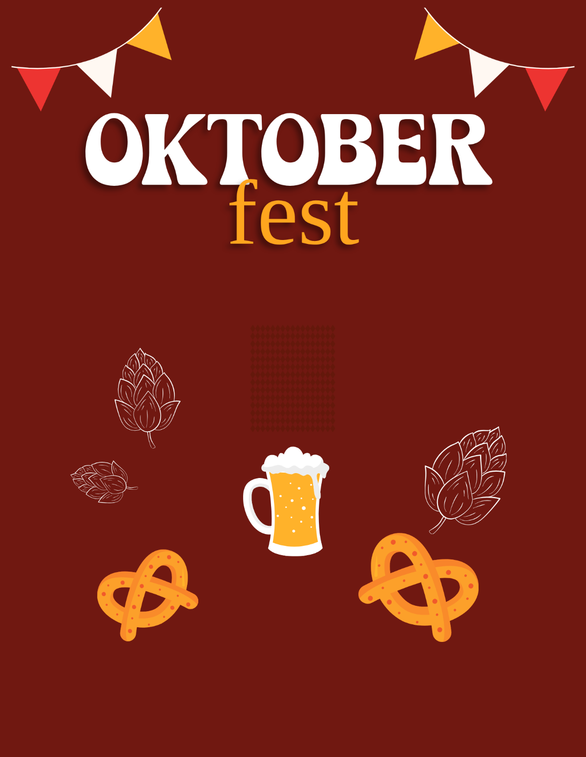 Free Oktoberfest Flyer Background Template to Edit Online