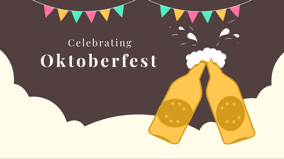 Free Oktoberfest Vector Background Template to Edit Online