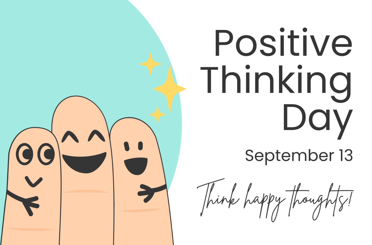 Positive Thinking Day Banner Template
