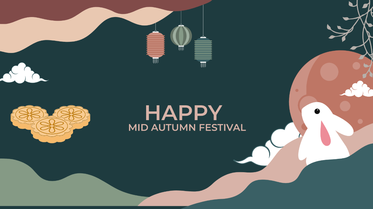 Mid-Autumn Festival Background Image Template