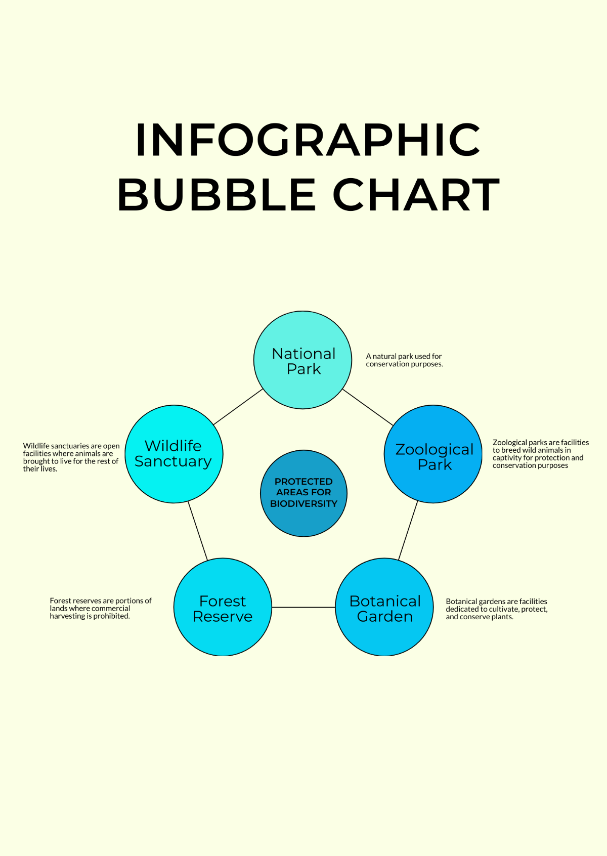 Infographic Bubble Chart Template