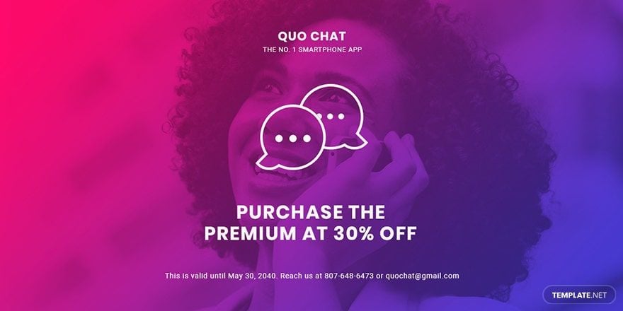 Chat App Promotion Blog Post Template