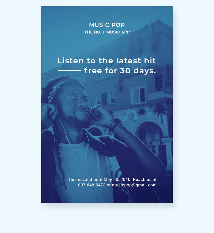 Free Music App Promotion Tumblr Post