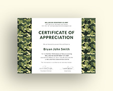 Free Volunteer Certificate of Appreciation Template in Adobe Photoshop ...