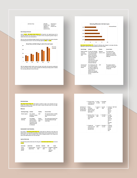 Business plans examples image