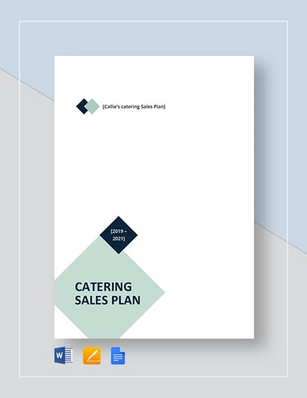 mobile catering business plan template