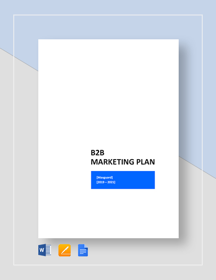 b2b business plan