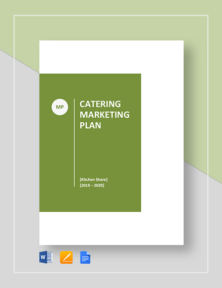 catering business plan marketing plan