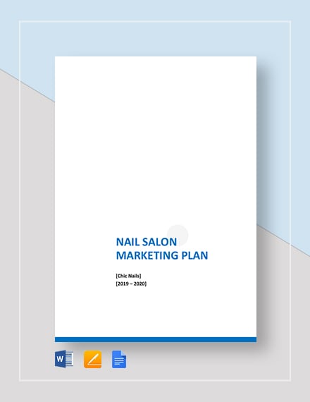 nail salon marketing plan