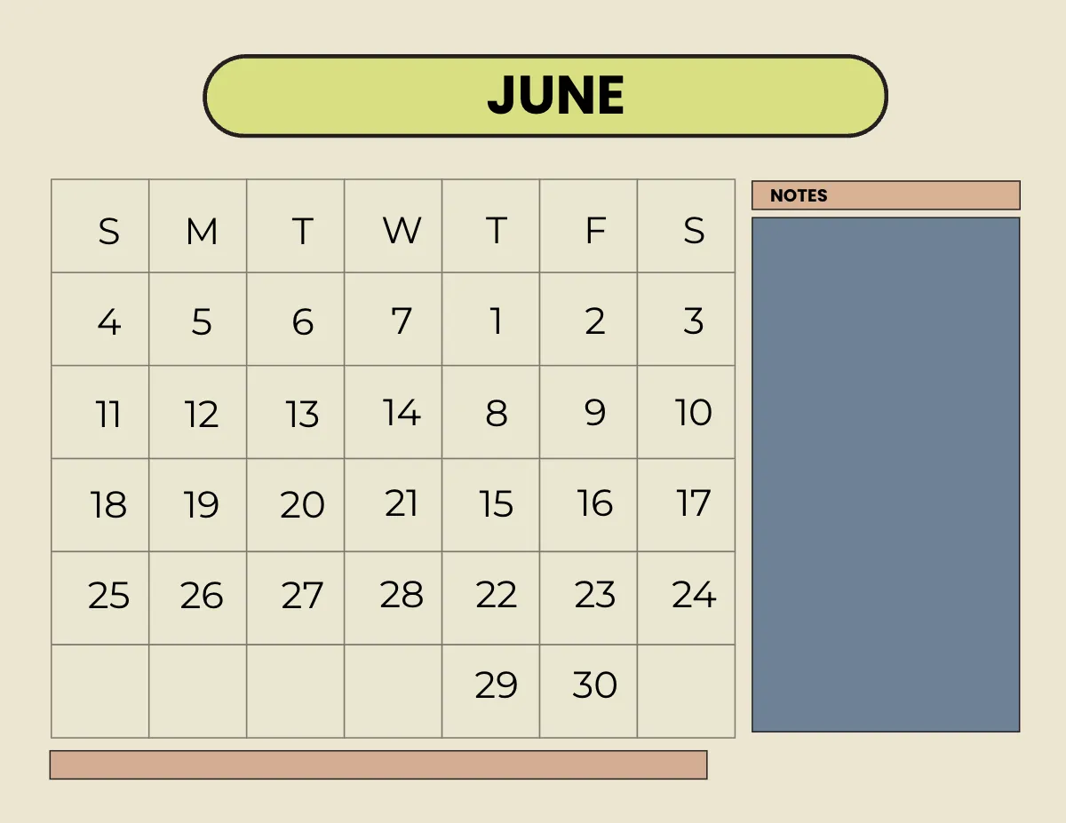 Free Simple Year 2023 Calendar Template to Edit Online