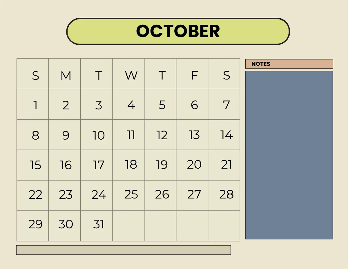 Free Simple Year 2023 Calendar Template to Edit Online