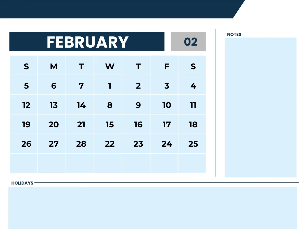 Free Printable Year 2023 Monthly Calendar Template to Edit Online