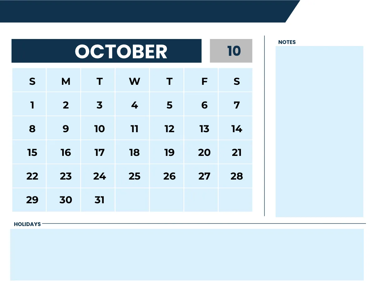 Free Printable Year 2023 Monthly Calendar Template to Edit Online
