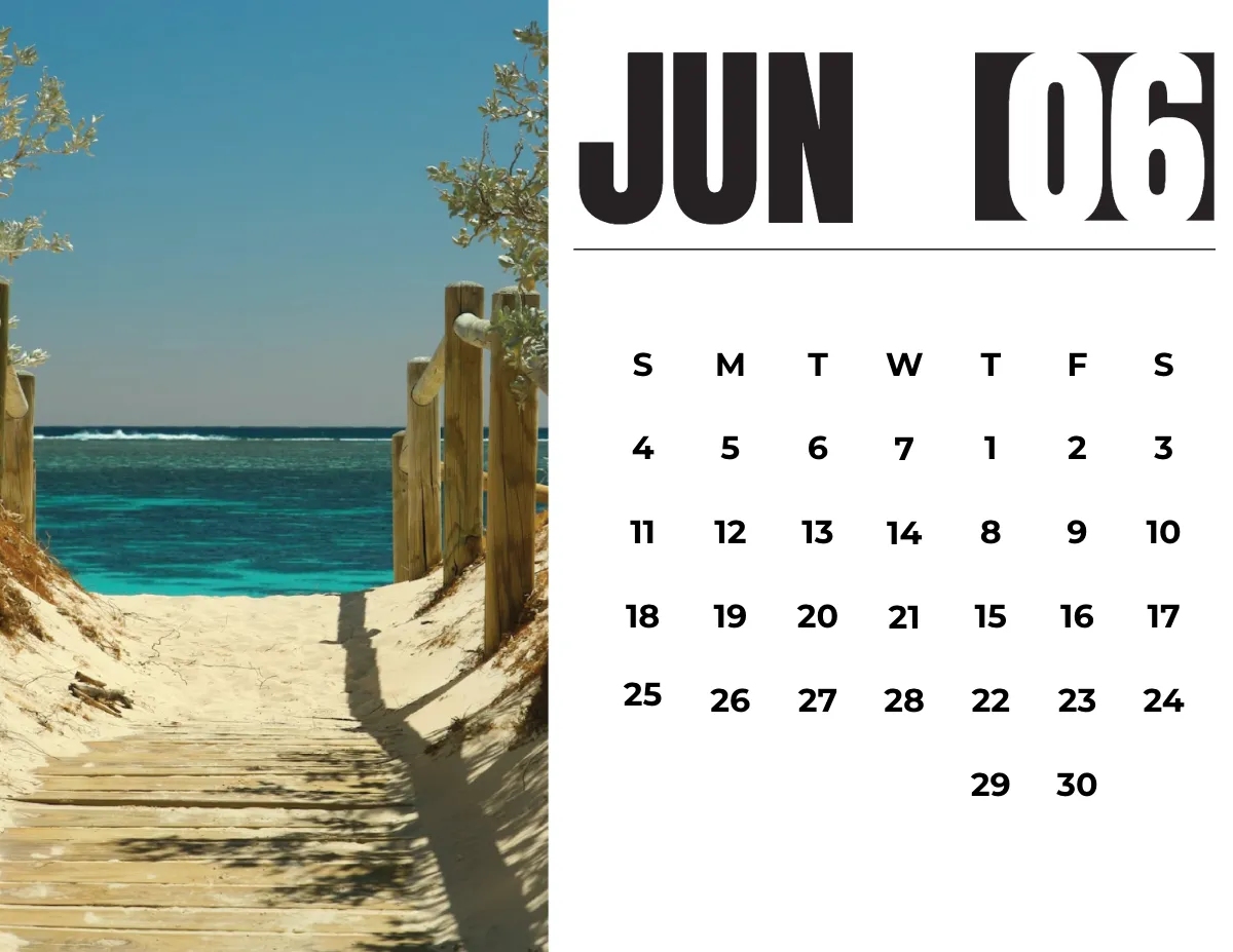 Free 2023 Photo Calendar Template to Edit Online