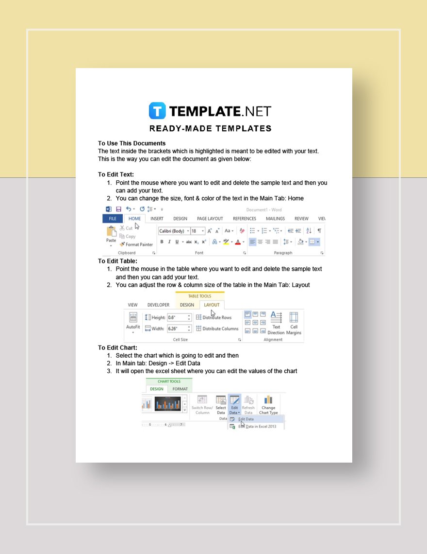 Cleaning or Janitorial Marketing Plan Template
