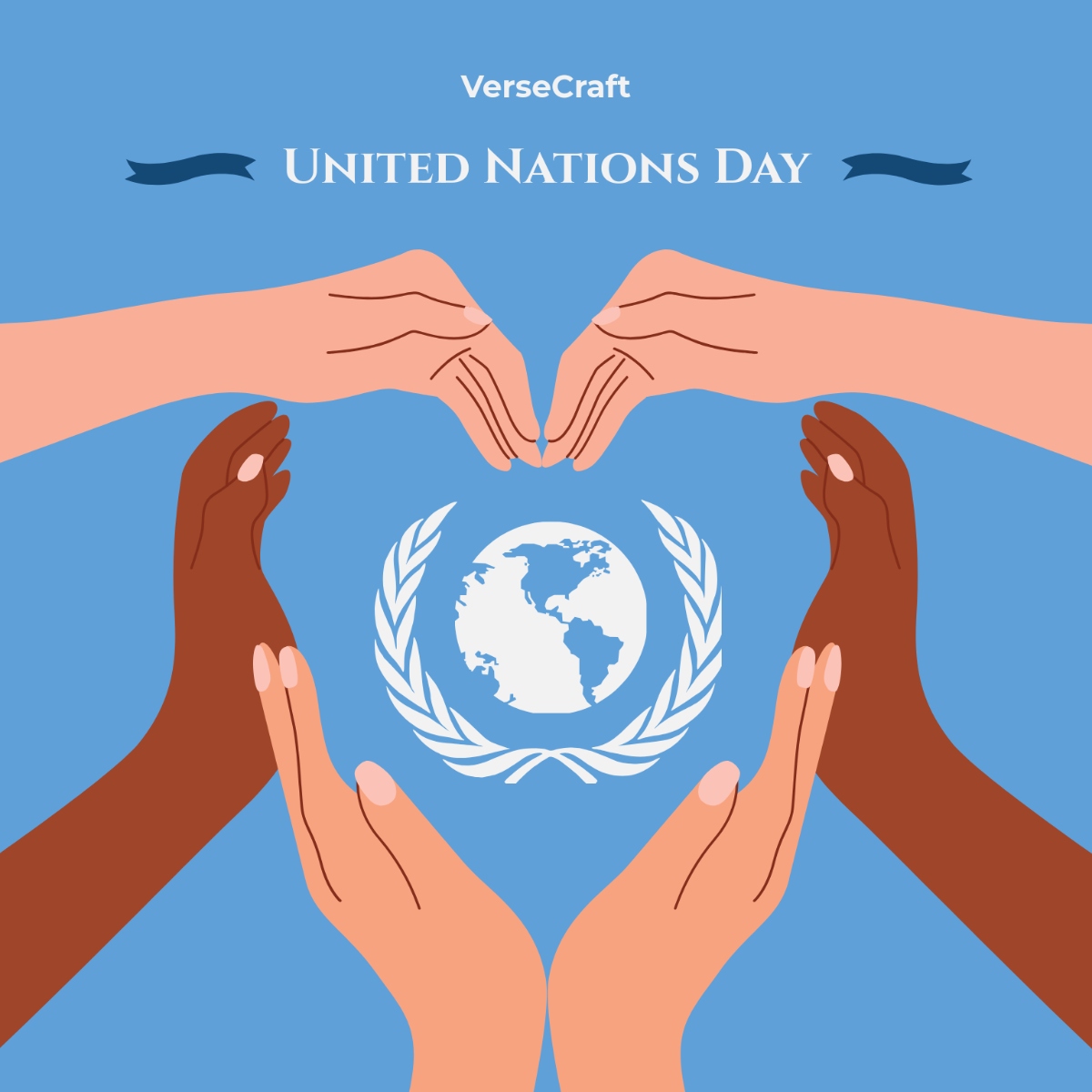 United Nations Day Illustration Template - Edit Online & Download