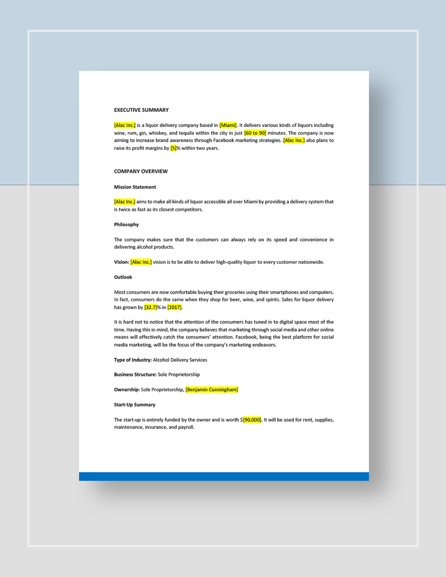 Facebook Marketing Plan Template in Word, Pages, Google Docs - Download ...