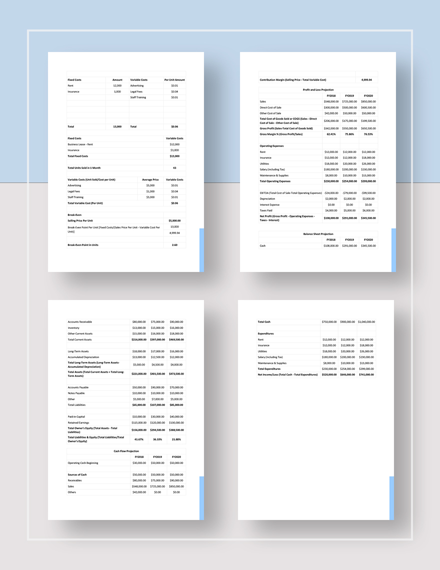 Google Marketing Plan Template in Word Pages Google Docs Download