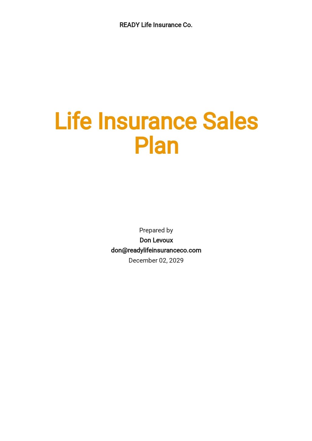 Life Insurance Sales Plan Template.jpe