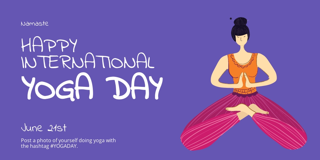 International Yoga Day Linkedin Post Template - PSD | Template.net