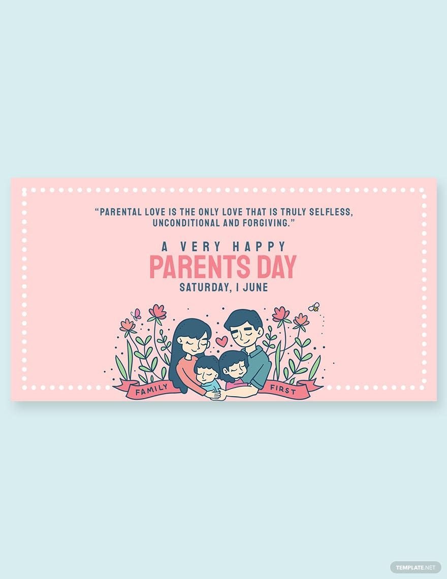 Parents Day Facebook Post Template