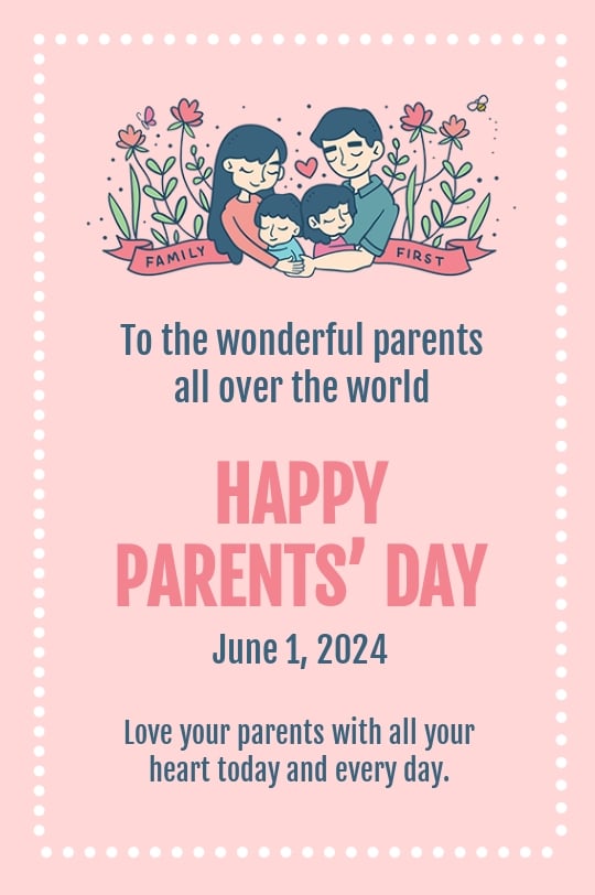 Free Parents Day Tumblr Post Template.jpe