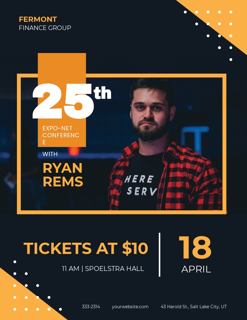 FREE Conference InDesign Template Download