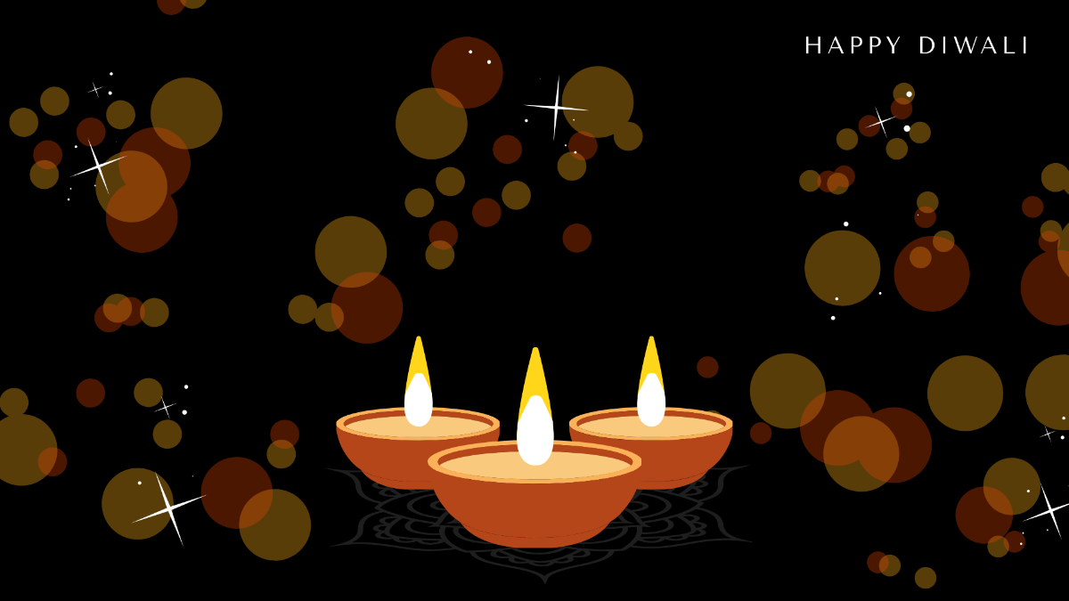 Diwali Background Template - Edit Online & Download