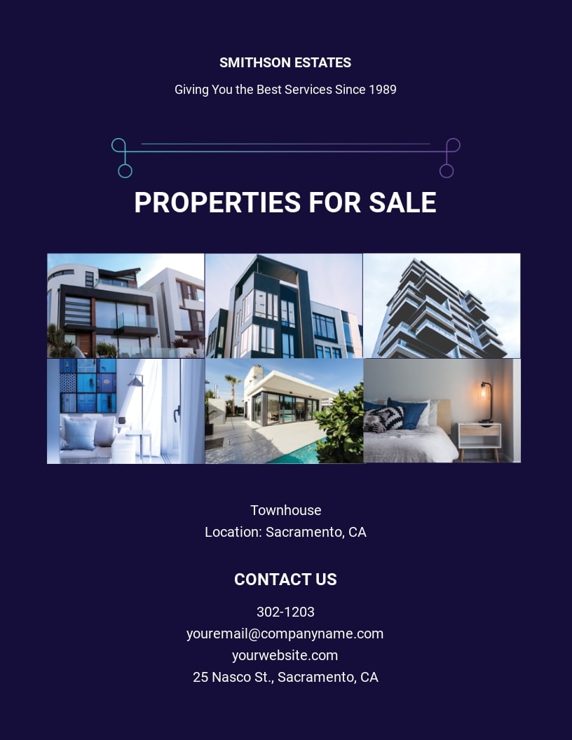 Free For Sale by Owner Flyer Template - Google Docs, Illustrator Pertaining To Home For Sale By Owner Flyer Template