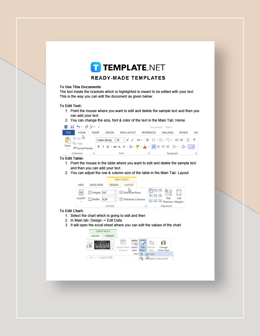 Monthly Marketing Plan Template
