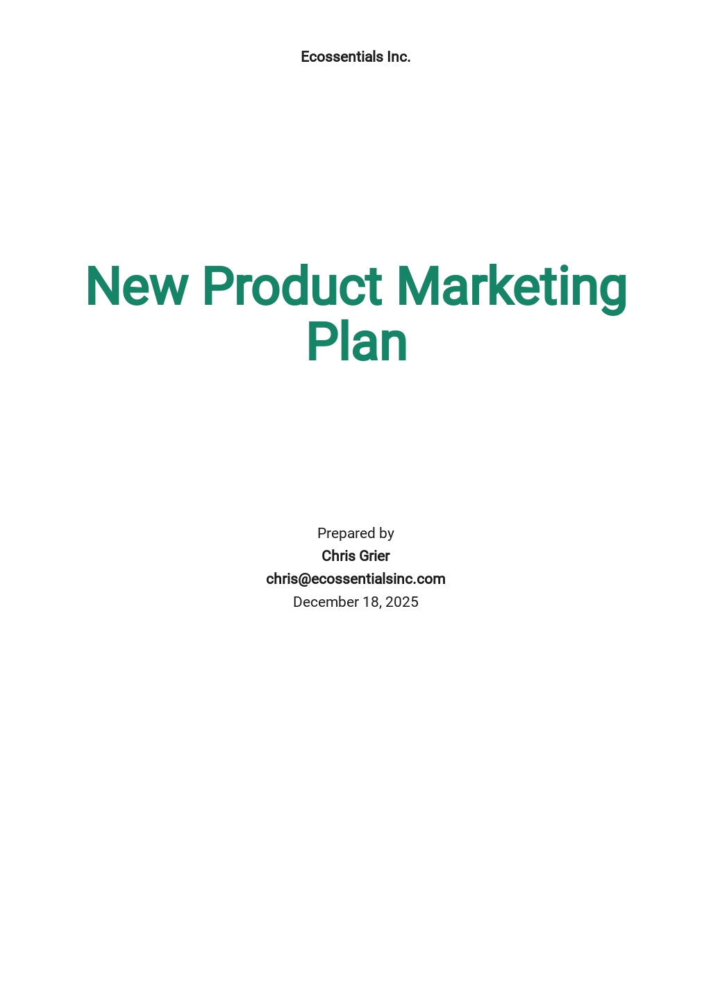 Test Plan Template