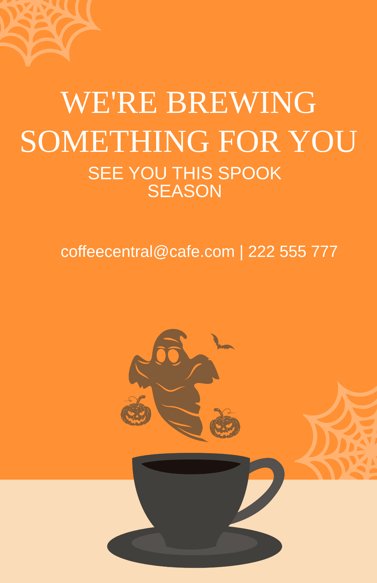 Free Halloween Event Poster Template