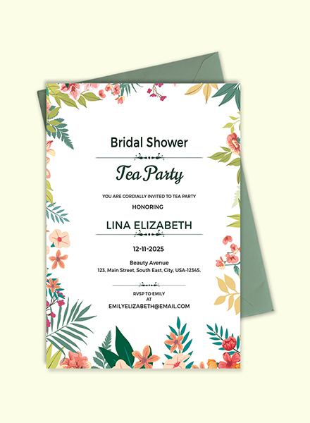 Free Surprise Party Invitation Template in Adobe Illustrator | Template.net