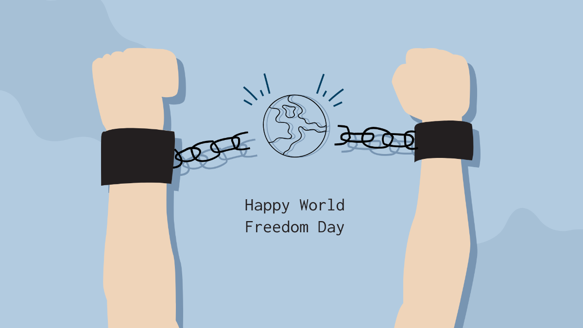 World Freedom Day Background