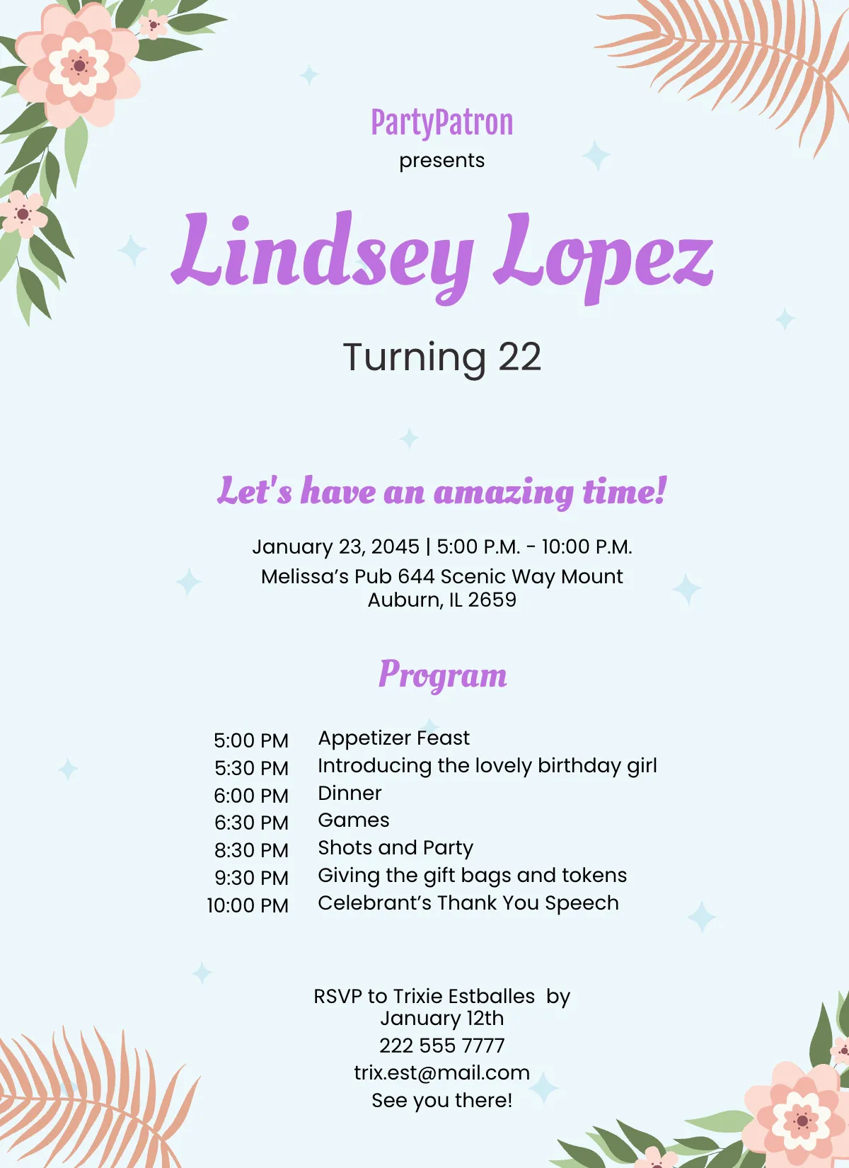 Free 7th Birthday Programs Template To Edit Online Free 7th Birthday Programs Template To Edit Online