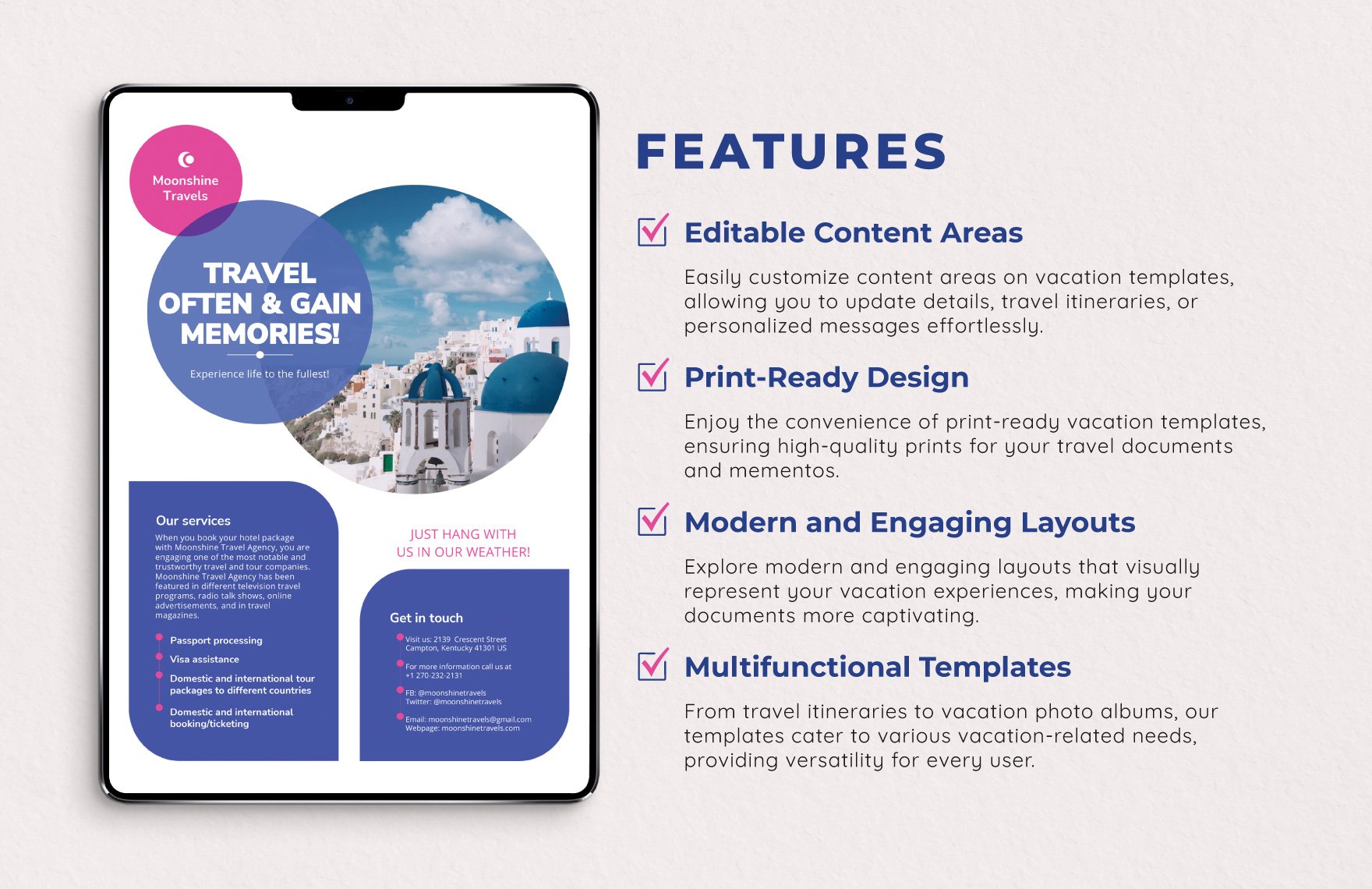 Vacation Flyer Template