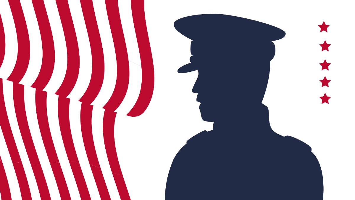 Veterans Day Background Template