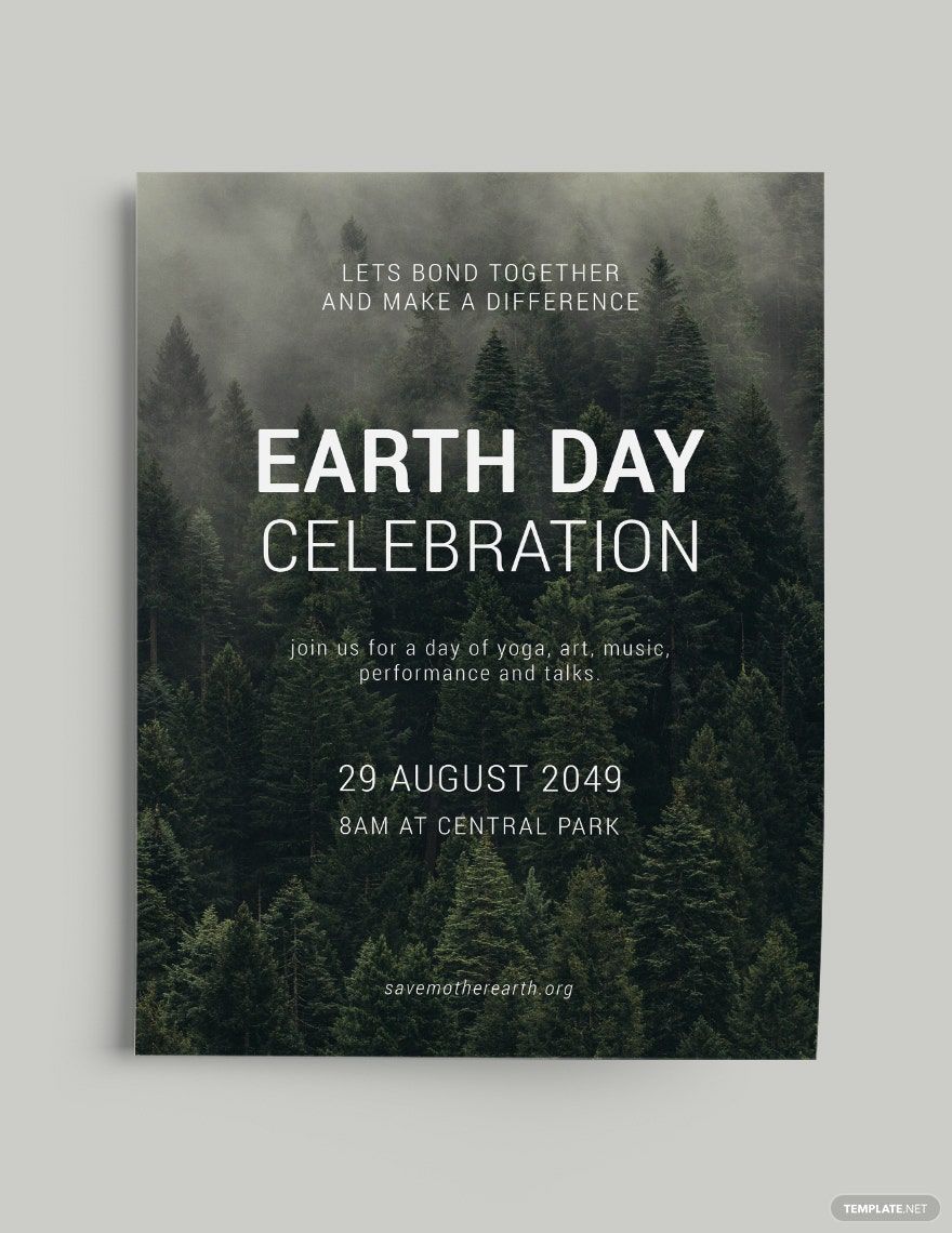 Nature Event Flyer Template