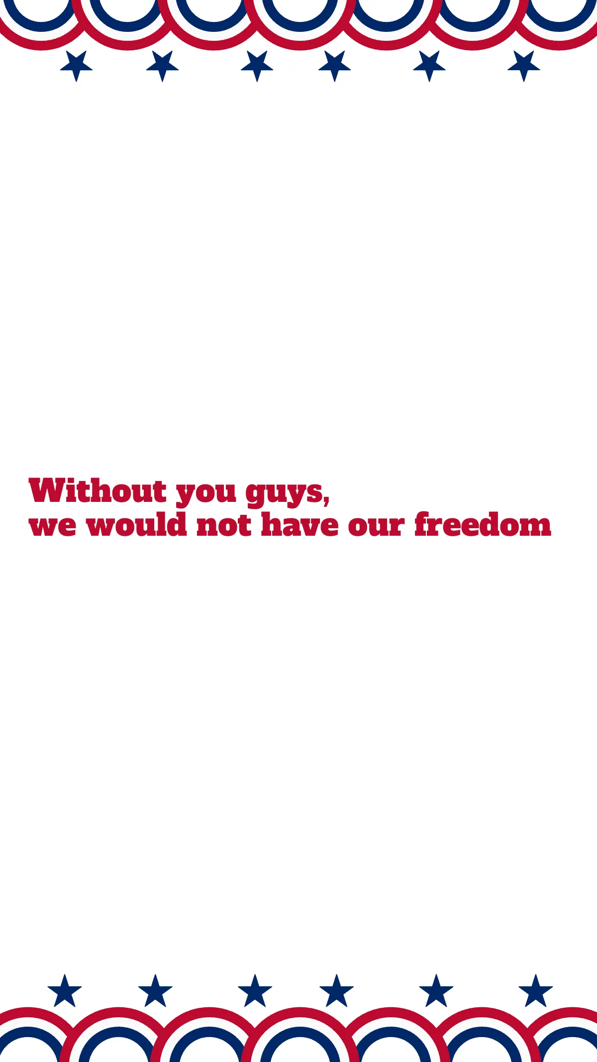 Free Veterans Day Instragram Story Template to Edit Online