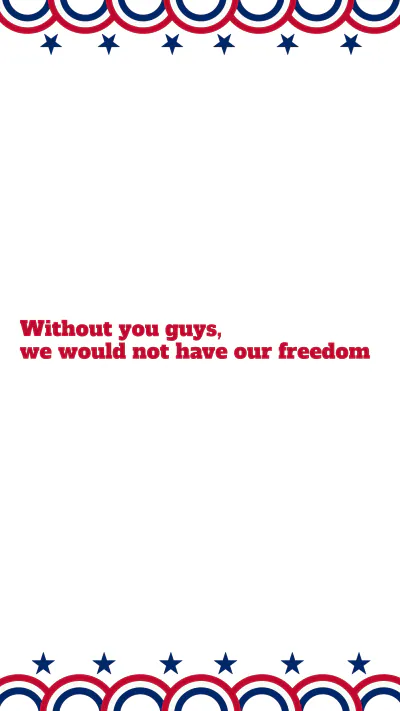 Free Veterans Day Instragram Story Template to Edit Online