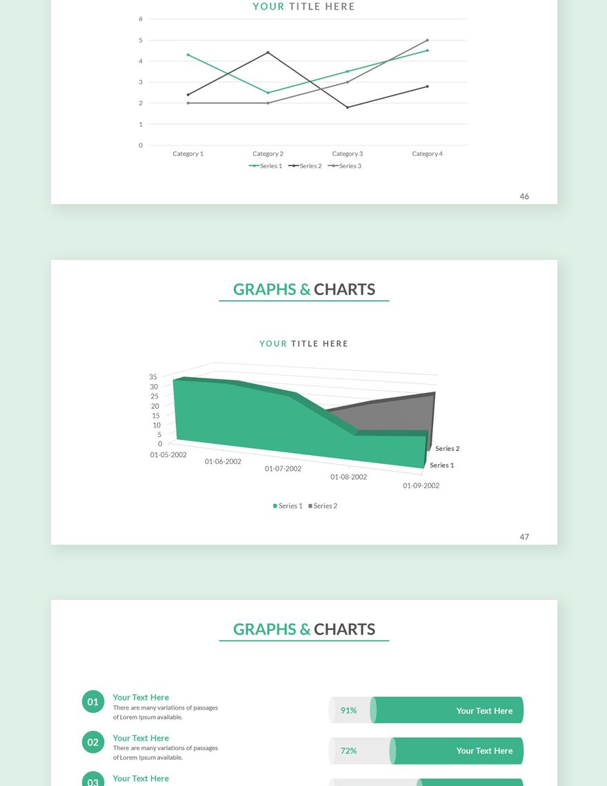 Free Glossy Business Presentation Template