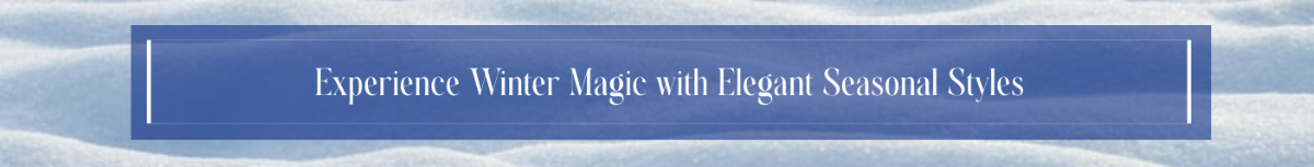 Free Winter Website Banner Template to Edit Online