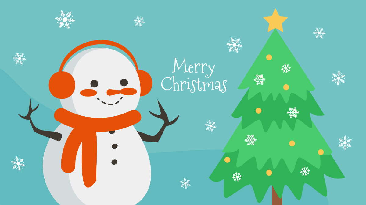 Free Christmas Design Background Template