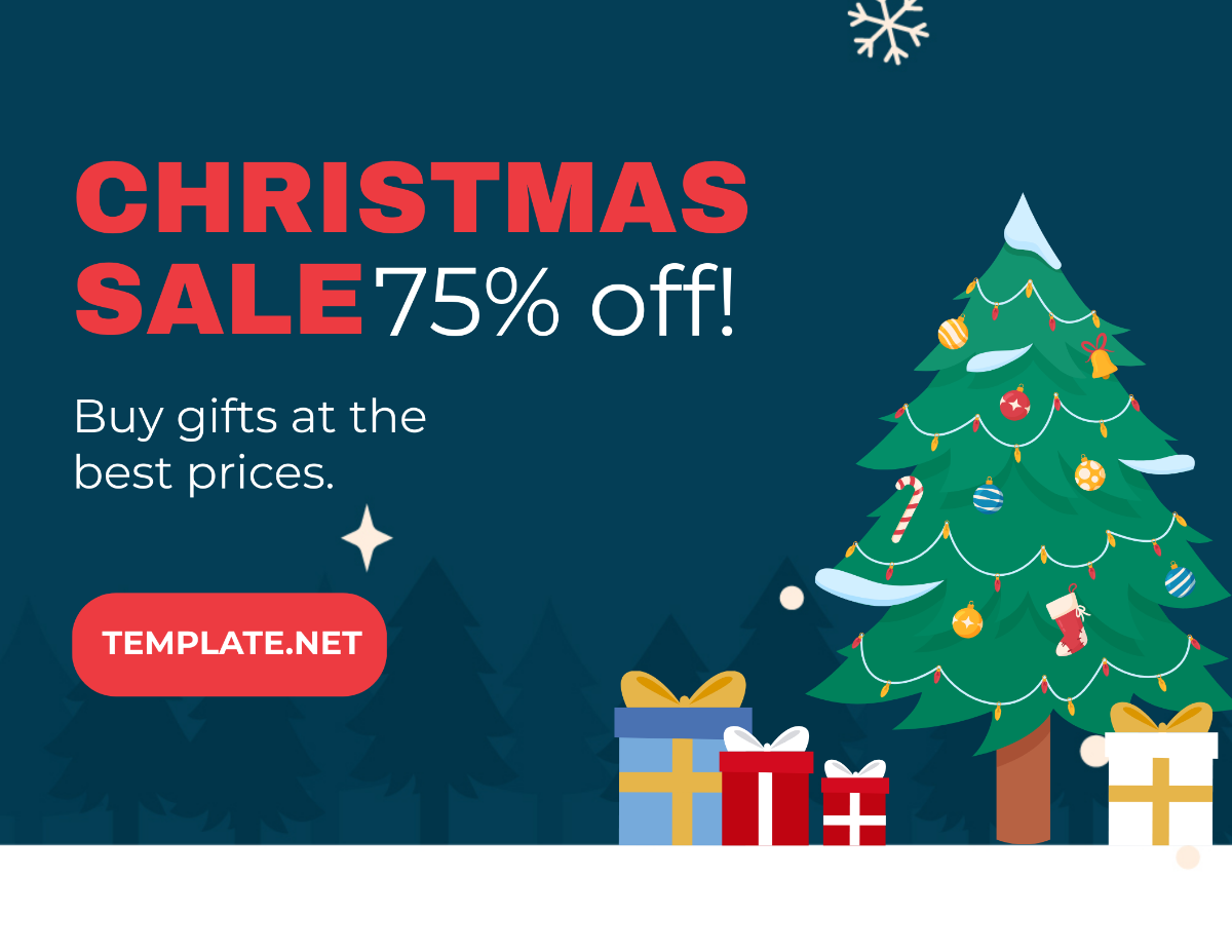 Christmas Promotion Vector