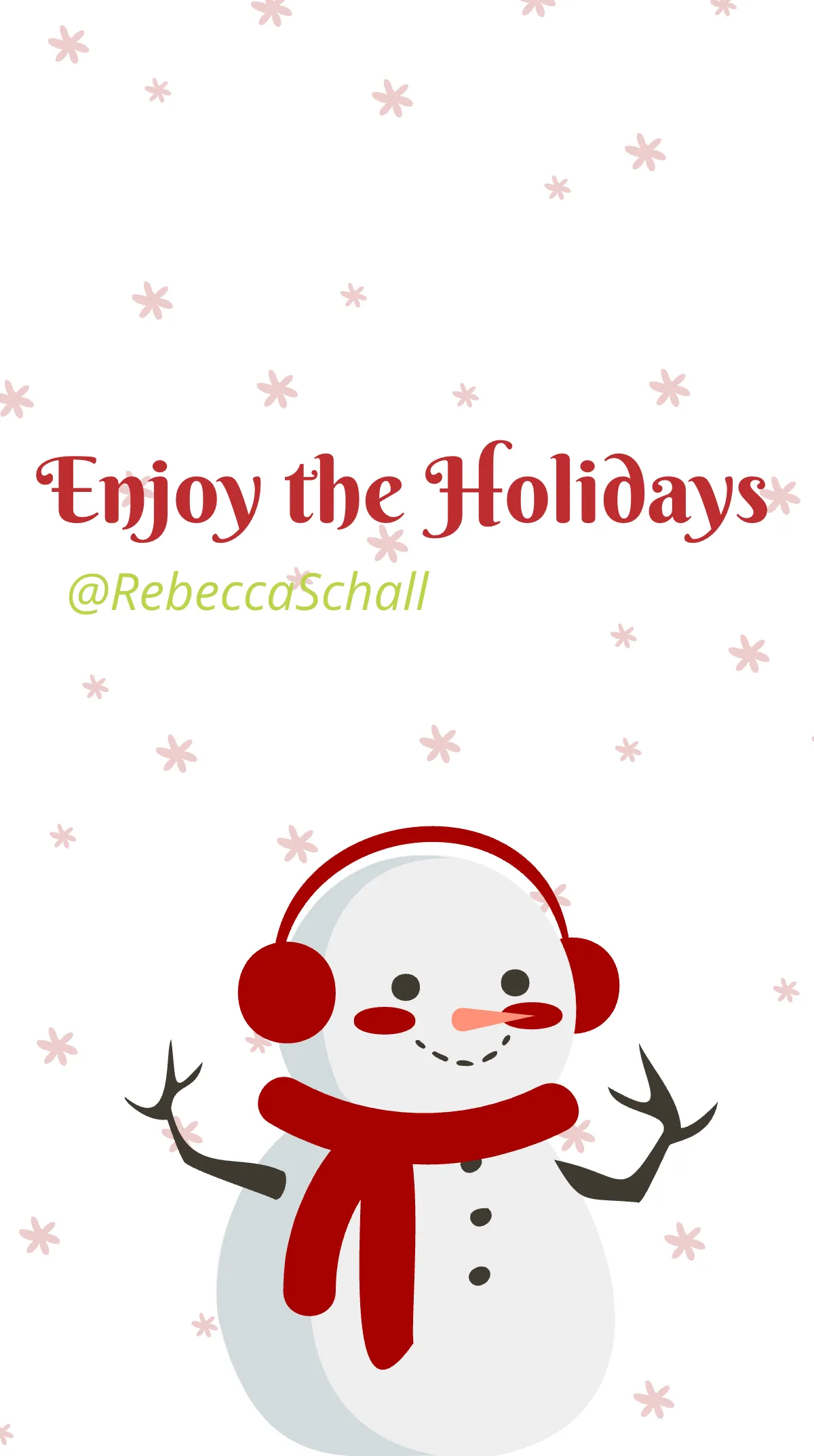 Free Christmas Instragram Story Template to Edit Online
